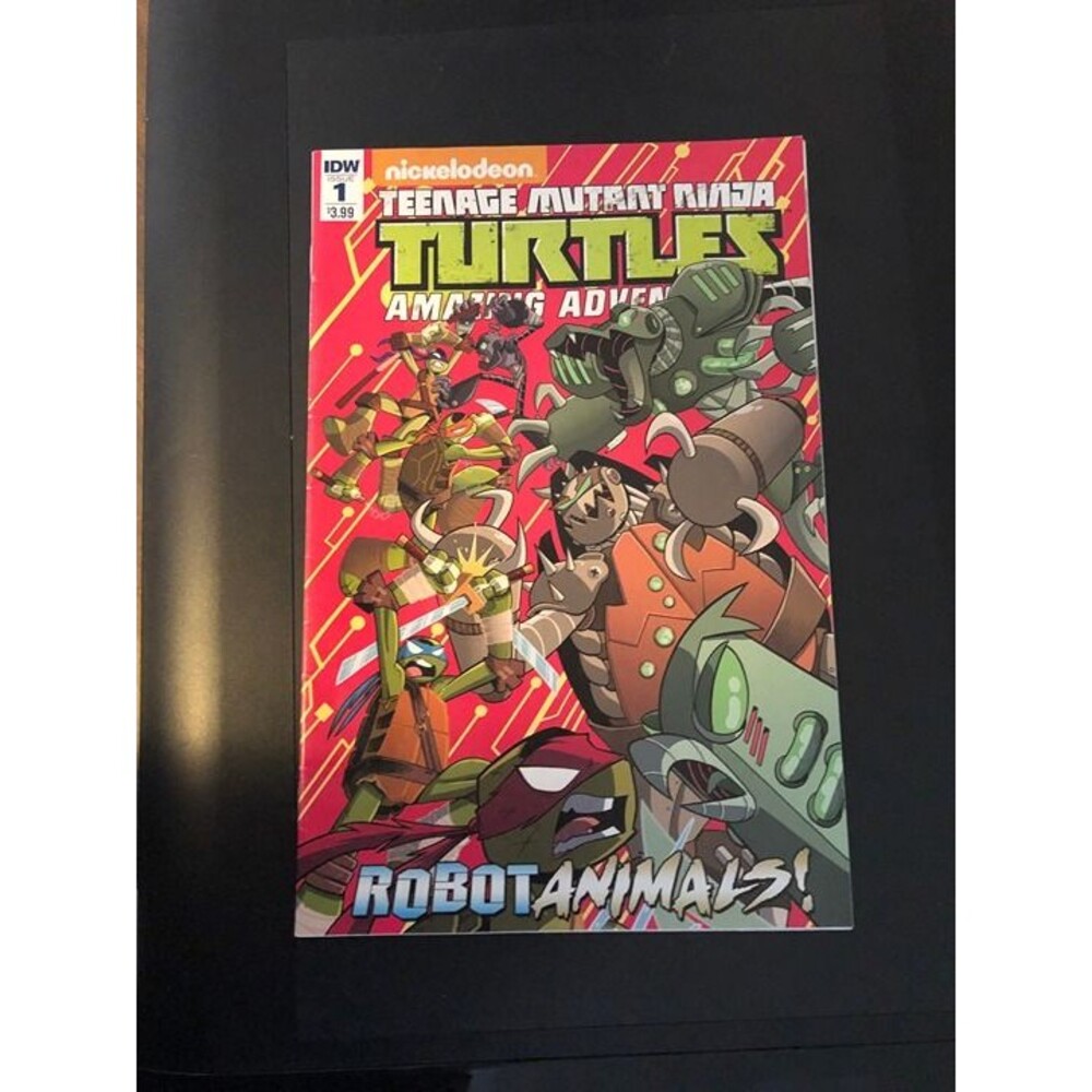 Teenage Mutant Ninja Turtles Amazing Adventures Robotanimals 1A VF 2017